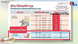 แบกต้นทุนไม่ไหว! ‘ไปรษณีย์ไทย’ ปรับขึ้นราคาค่าบริการ ครั้งแรกในรอบ 18 ปี