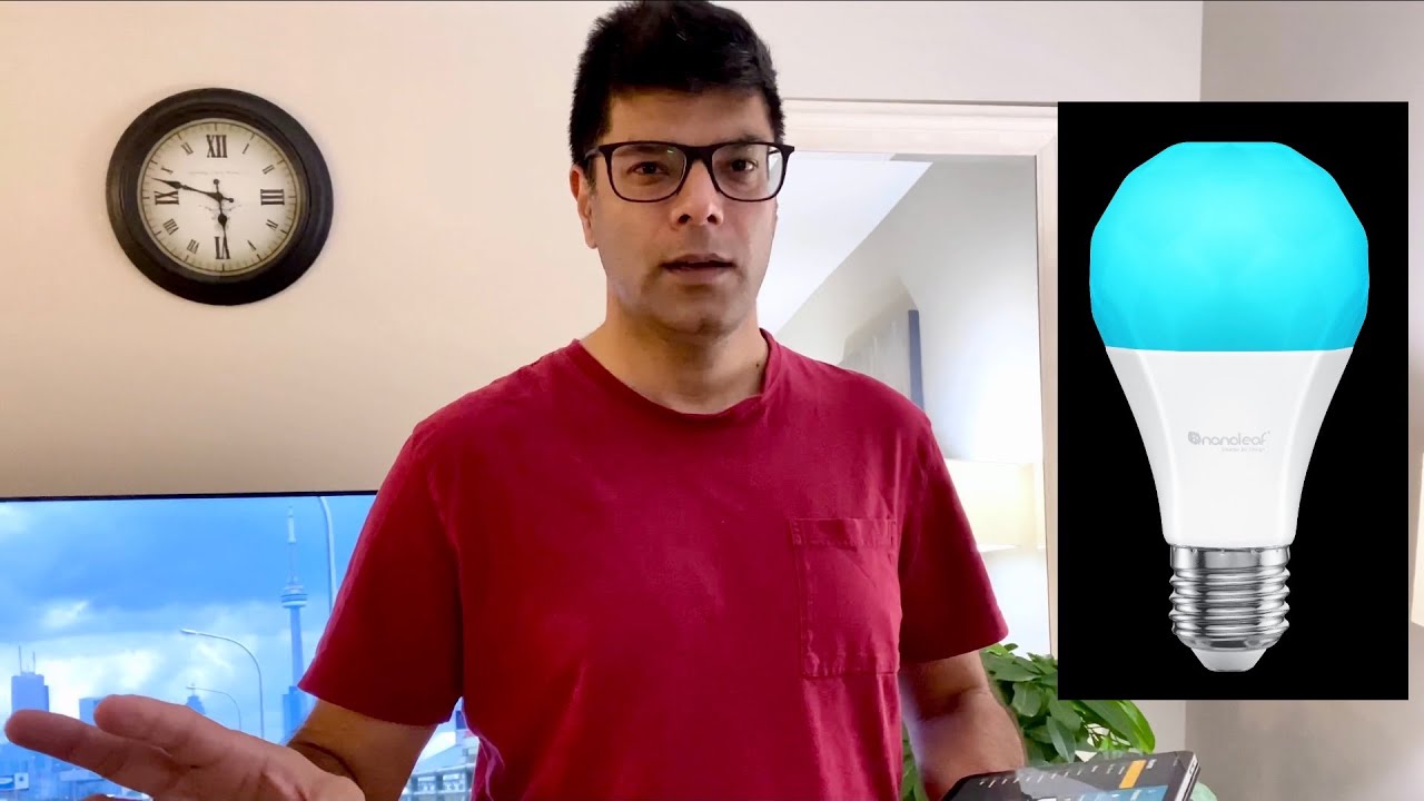 NANOLEAF HomeKit Bluetooth Multicolour Bulb - YouTube