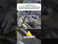 🚀 1-Inch Gate Valve Air Blowing Before Commissioning | Industrial Piping Cleaning Process#shorts