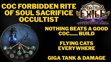 POE 3.27 COC Forbidden Rite of Soul Sacrifice Occultist (COC FROSS)