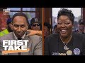Stephen A. Smith Apologizes To Kevin Durant's Mom | First Take | June 13, 2017