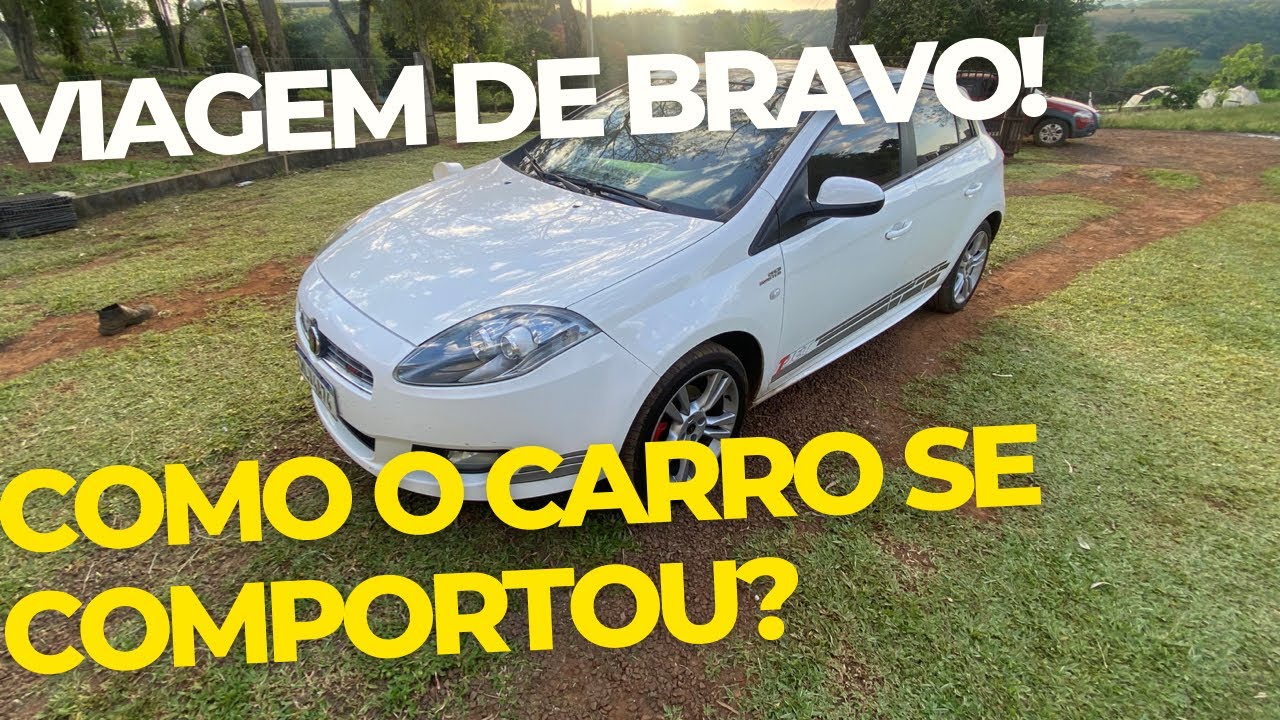 FIAT BRAVO T-Jet - Primeira viagem! Minhas impressões e consumo!
