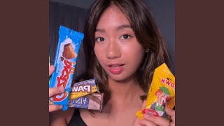 Trying Waffle Moko - Moon Blitz ASMR