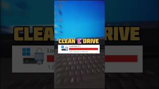 How to Clean C Drive in Windows 11/10 | Free Up Space &amp; Boost Performance #shorts