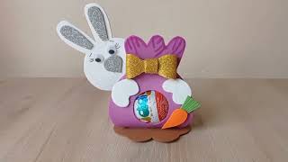 how to make Easter bunny: Easy Easter Bunny Craft