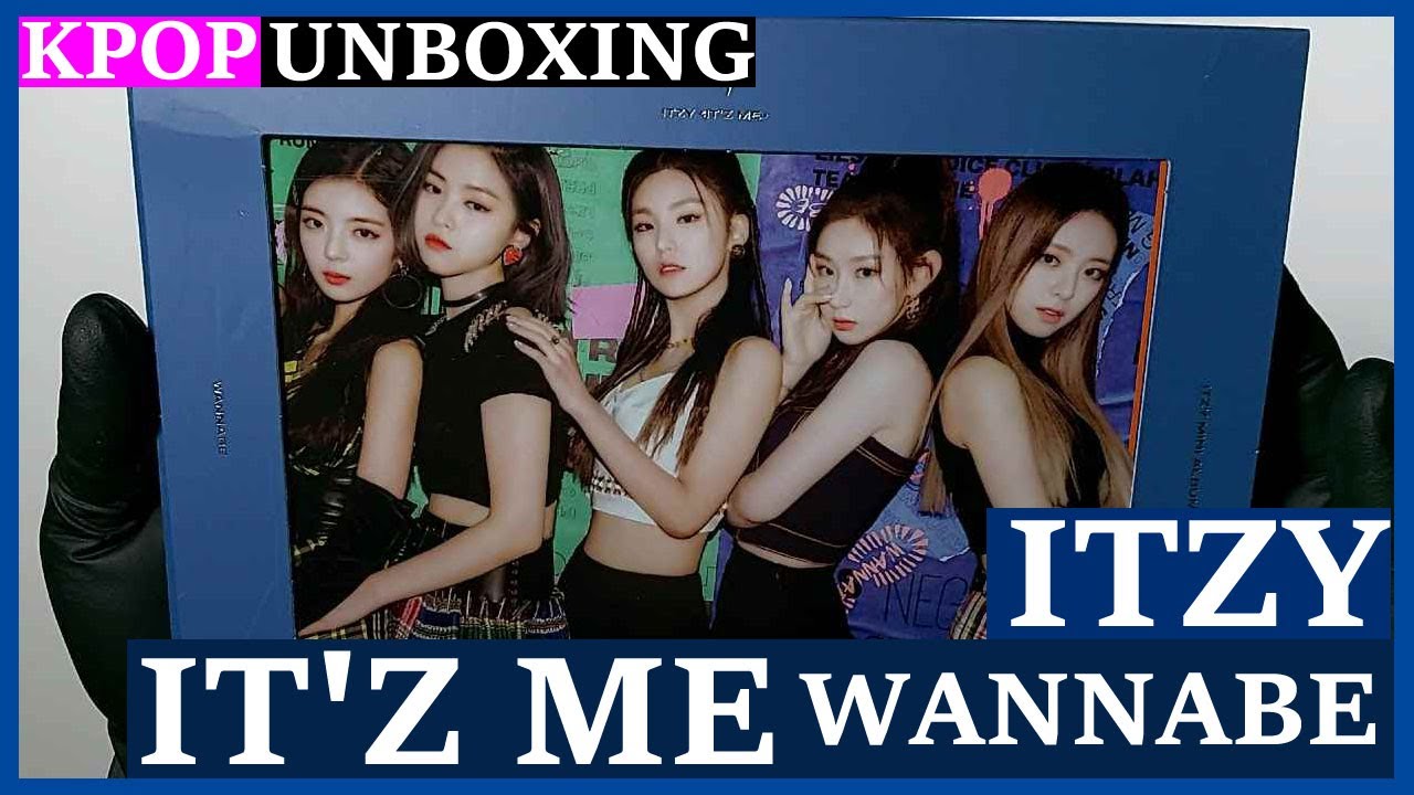 Unboxing ITZY [IT'z ME] (Wannabe ver) 있지 Kpop Unboxing 케이팝 언박싱 goods ...