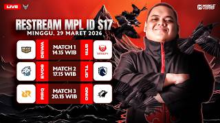 RESTREAM MPL ID S17 DAY 3 - Match 3 RRQ vs ONIC | #BUDIMASIHLAPER