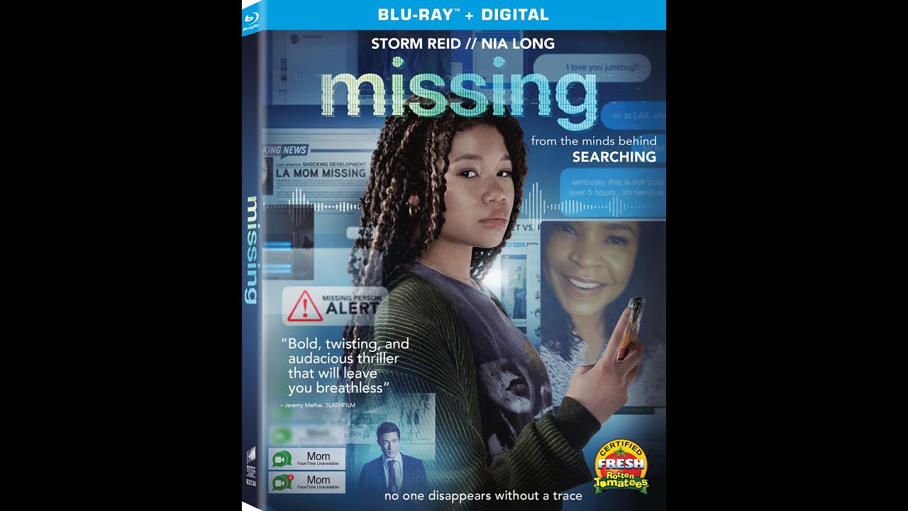 Opening To Missing 2023 Blu-Ray - YouTube