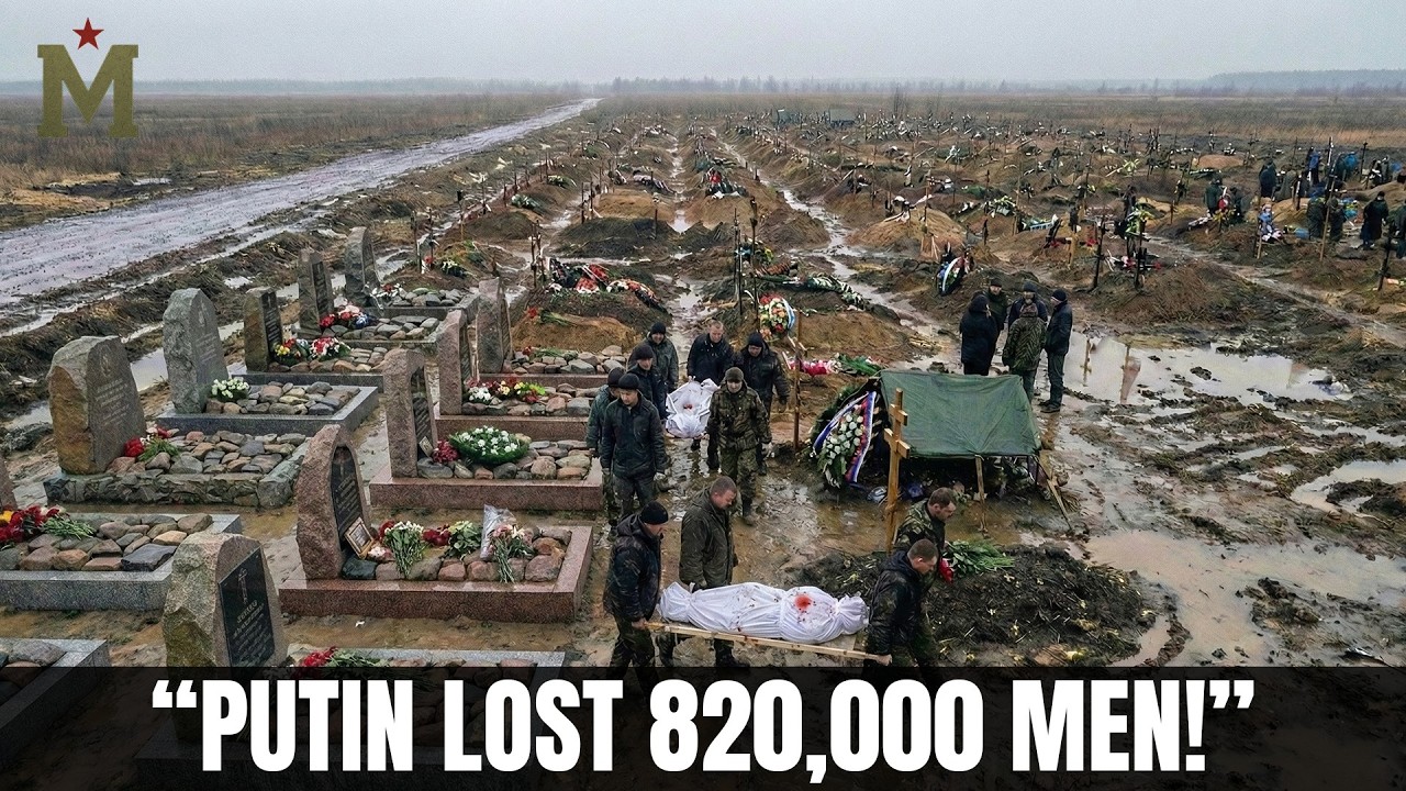 Russia ADMITS the Truth — 820,000 Troops LOST as Generals Turn on Putin