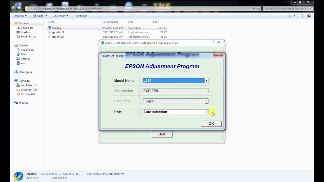 epson l360 resetter download epson l360 resetter download