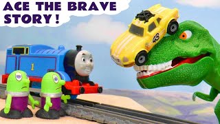 Ace Toy Train Thomas Story With Funlings And Dinosaur Toys