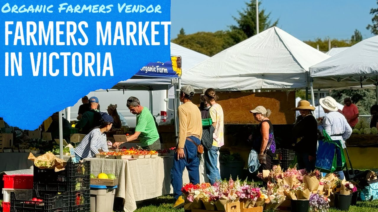 Moss Street Farmers Market Victoria BC
