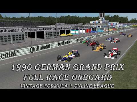 F1 Challenge '99-'02 | VF1OL | 1990 German Grand Prix | Full Race