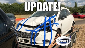 COPART SALVAGE CORSA E REBUILD | UPDATE