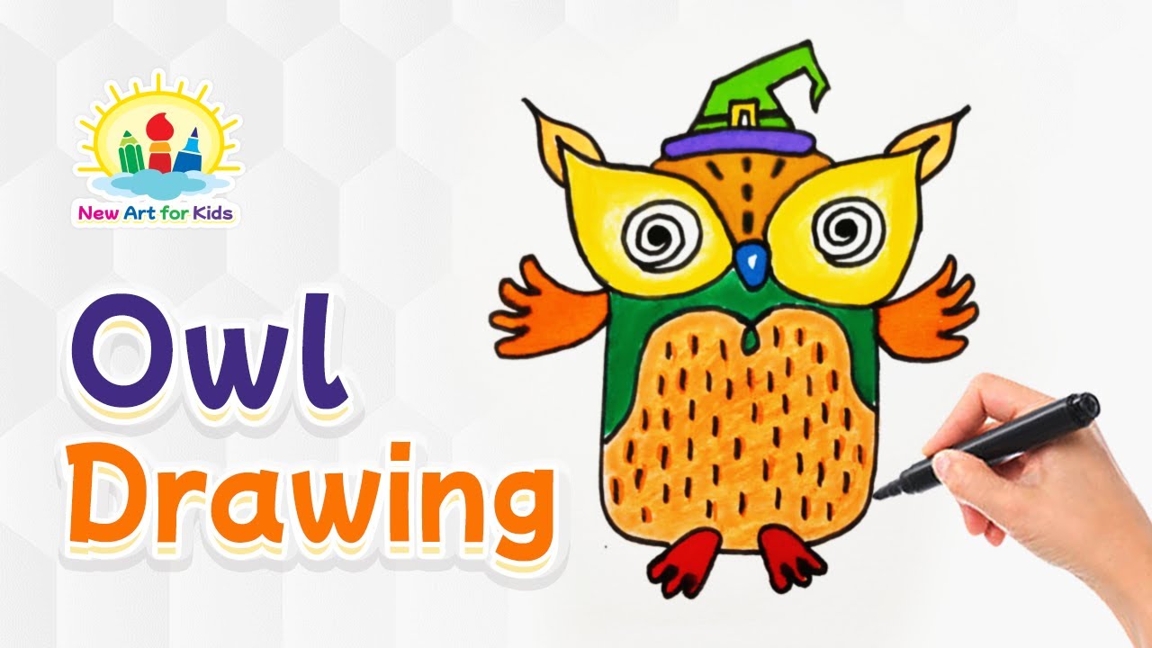 Owl drawing How to draw owl Cute owl drawing owl drawing for kids Cute owl easy drawing