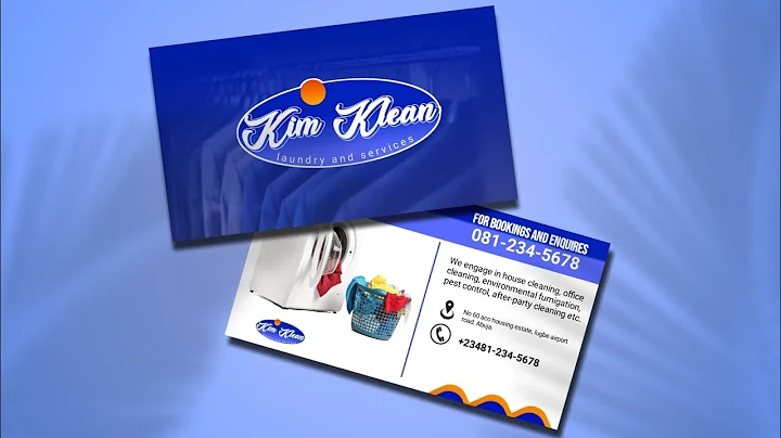 BUSINESS CARD DESIGN || How To Design A Complimentary Card In PIXELLAB.