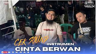 CEK SOUND AGENG MUSIC CINTA BERAWAN - BOKRAS