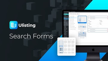 uListing | Search Form Building Up