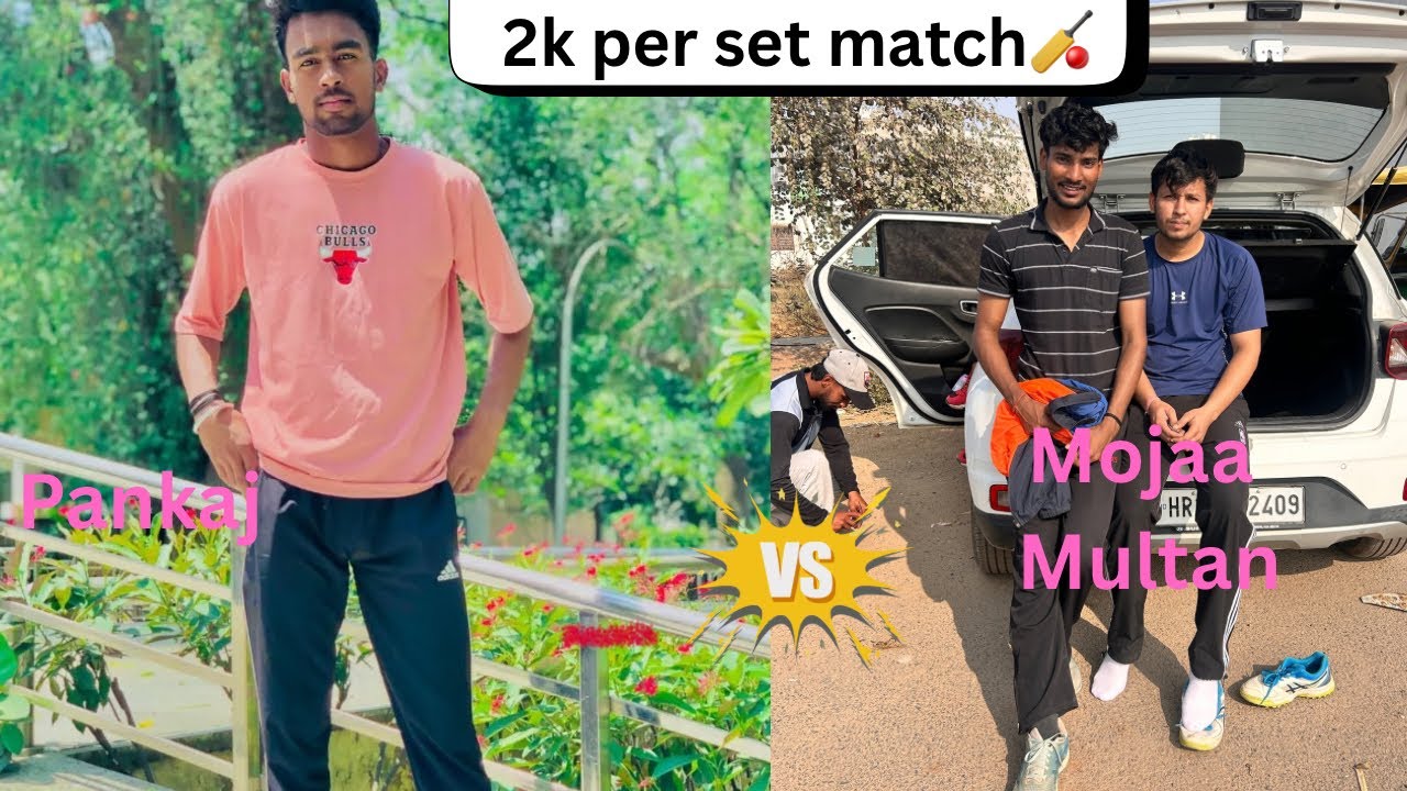 Mojaa , Multan 🆚 Pankaj / Single wickets #cricket #tenniscricketgurgaon #tenniscricket #cricketlover