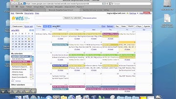 Adding the Calendar to you Dock