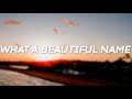 What a beautiful name  hillsong worship  cover by reese oliveira and friends lyrics