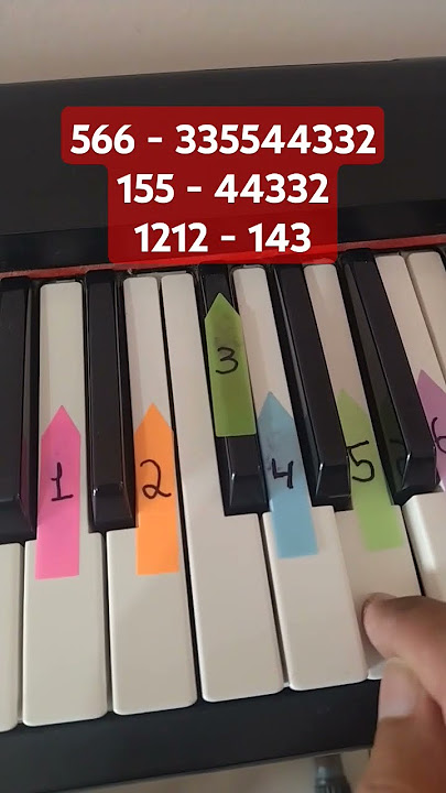 Oceans - Super Easy Piano Tutorial