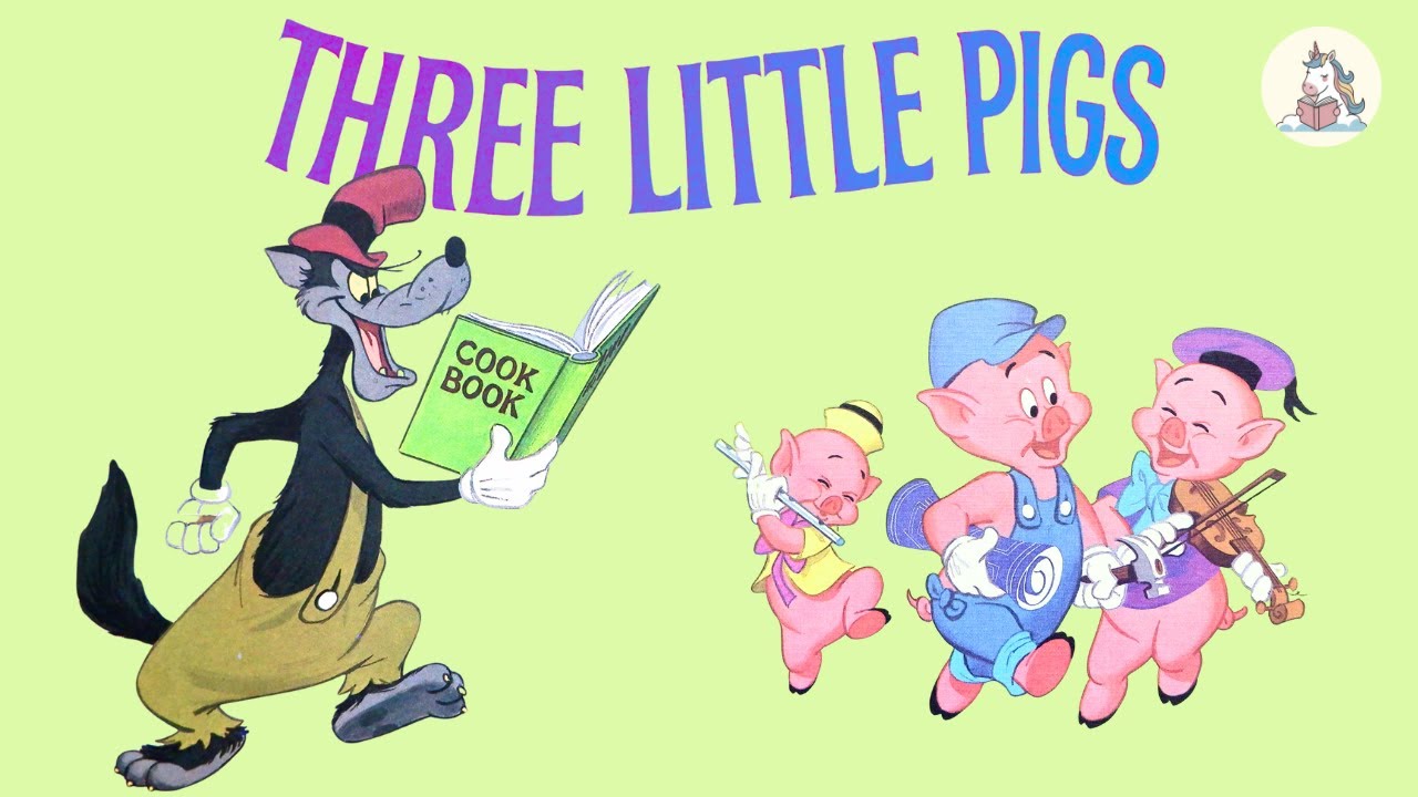 Three Little Pigs | Walt Disney | Read aloud | Children Book | Bedtime ...