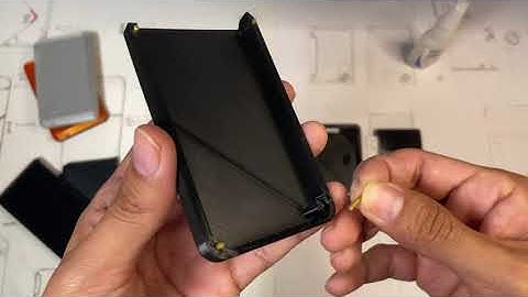 BIG BOY - Smart Wallet | 3D Print | Assembly demonstration