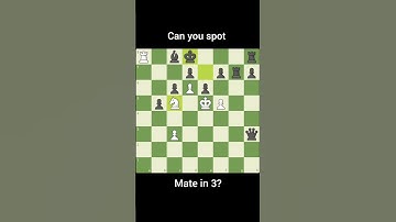 Chess puzzle walkthrough | Mate in 3 #chesscom #chesspuzzle #chessgame #chess