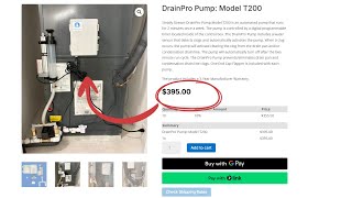 The $400 condensation drain pump will it be the future or a gimmick product in the HVACR industry