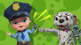 Johnny Policeman - Pretend Play | Kids And Baby Songs | Infobells