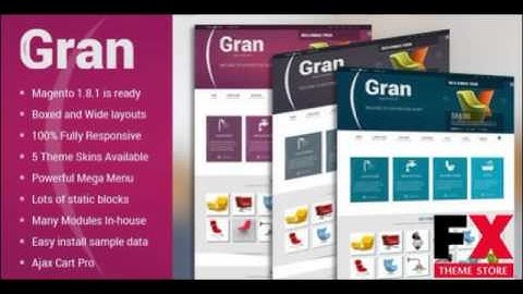 Preview Gran - Premium Responsive Magento Theme TFx