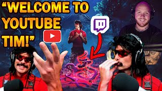 DrDisrespect ON TimTheTatman LEAVING TWITCH & Moving to YouTube! & A Powerful Message!