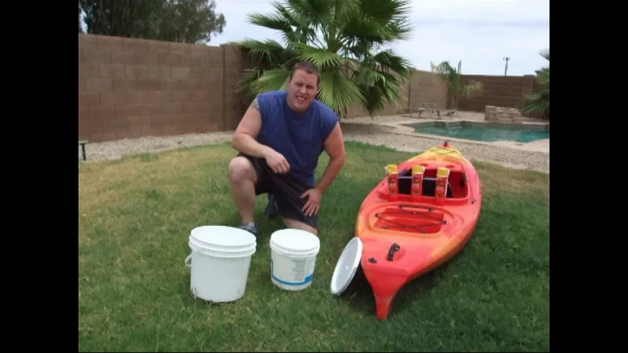 How To Build A $5 Cooler For Your Kayak Part #1 DIY 