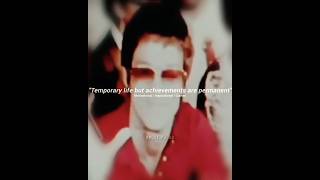 Bruce Lee | "Temporary life but achievements are permanent" 📈#brucelee #quotes #trending #edit #fyp