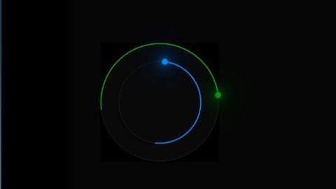 css glowing loader ring animation effect