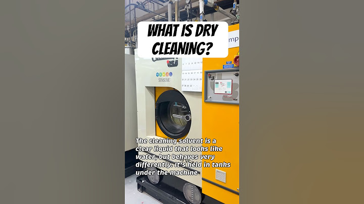 Dry Cleaning Explained By A Dry Cleaner #explained