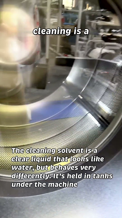 Dry Cleaning Explained By A Dry Cleaner #explained