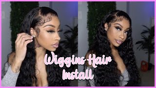 🔥THIS HAIR🔥Neat &amp; Detailed Loose Wave Install Ft. Wiggins Hair