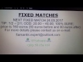 17/03/2017 Fixed match 8050 euros WON