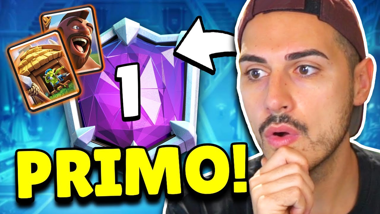 PRIMO al MONDO con DOMATORE CAPANNA BIONDO! 🏆 Clash Royale ITA - YouTube