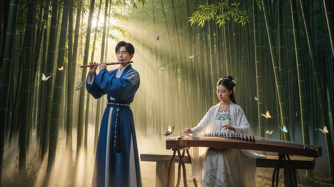 Top Chinese Zen Music: Bamboo flute, Erhu & Guzheng Peaceful Mind@Sleep_Song-s2i