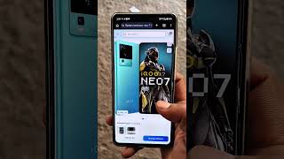 iqoo Neo 7 pro old gaming device under 30k best performance #sorts #iqoo #spk
