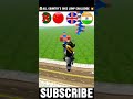 🔥ALL COUNTRY🌍 BIKE JUMP CHALLENGE 💥| IN INDIAN BIKE DRIVING 3D #challenge #shorts #viralvideo #gta