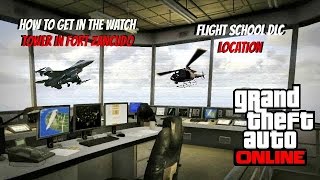 How To Get Into The Watch Tower In Fort Zancudo In Gta 5