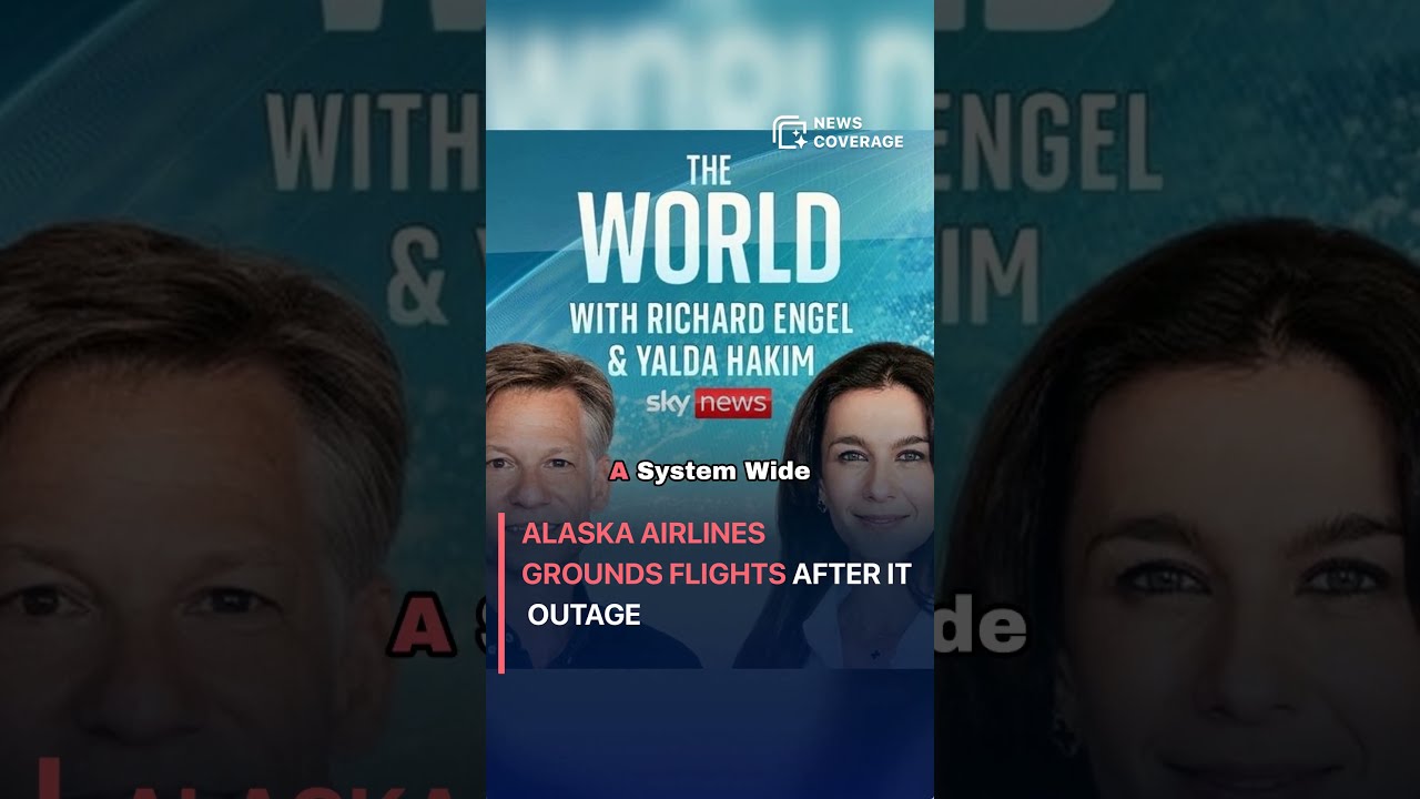Breaking News Alaska Airlines Grounds Flights After IT Outage Business Economy
