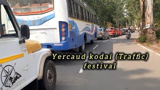 YERCAUD flower No traffic show...😫😫 #yercaud #yercaudhills #flowershow2026 #vlog