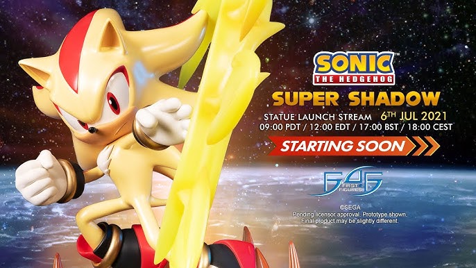 Sonic The Hedgehog – Super Shadow Statue Coming Soon