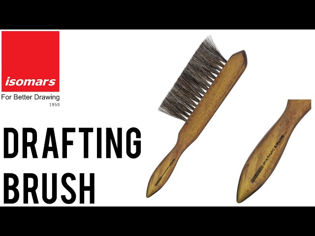 Isomars Drafting Brush │ Drafting Tool │ Horsehair Brush │ Isomars 