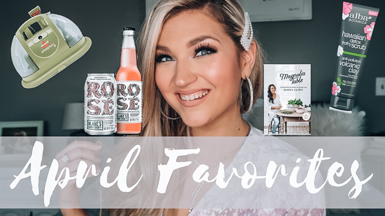 APRIL FAVORITES 2020 beauty + home decor YouTube
